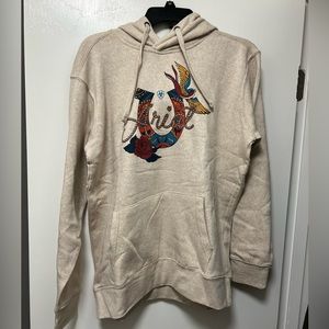 Ariat women light tan hoodie # 10042199